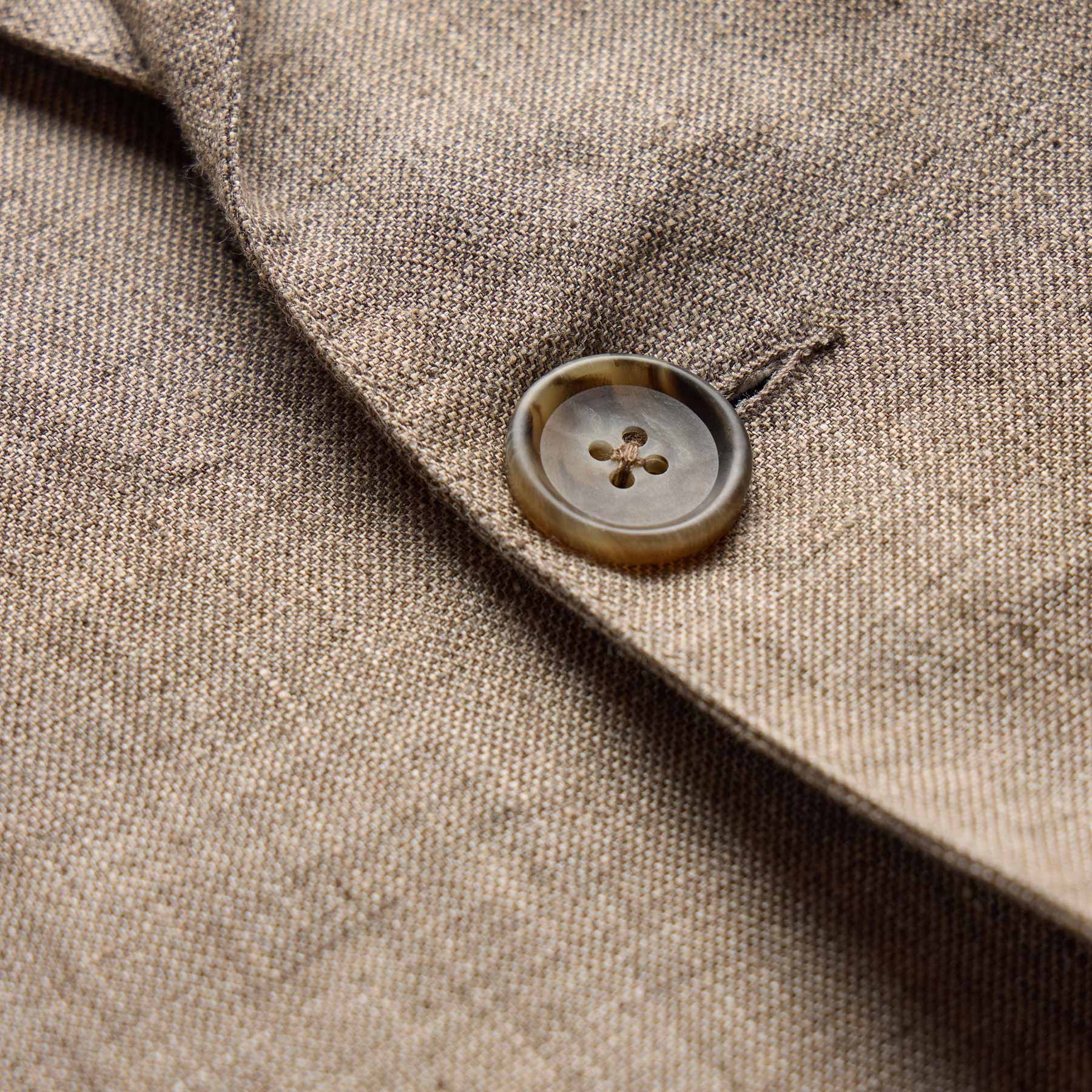 Montecito Linen Blazer in Soft Beige | James Perse Los Angeles