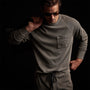Beefy Cotton Jersey Pocket Raglan in Burro Pigment | James Perse Los Angeles
