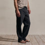 Hrngbn Twill Prfmnc Trouser in Blue Noir Pigment | James Perse Los Angeles