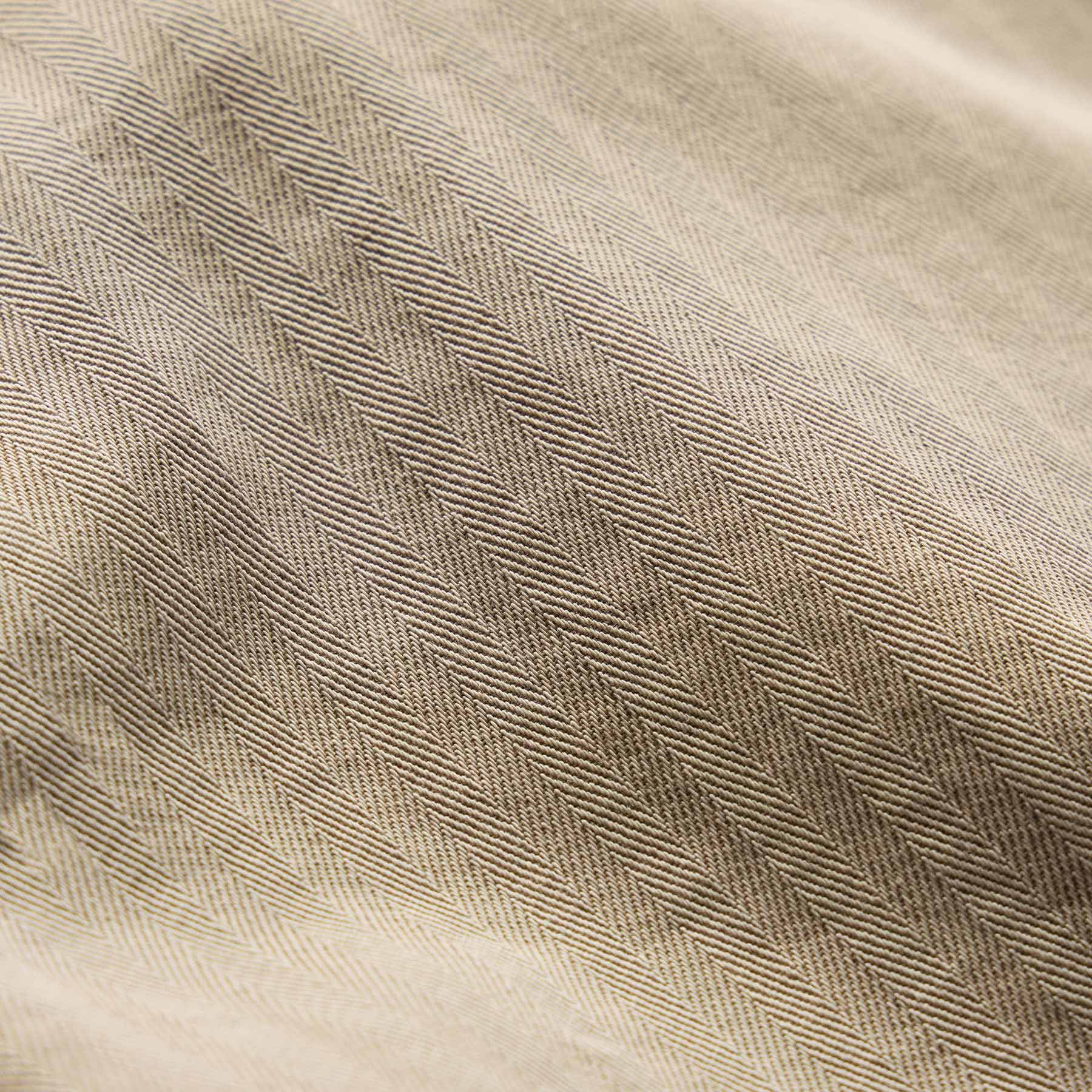 Herringbone Twill Trouser in Flax Pigment | James Perse Los Angeles