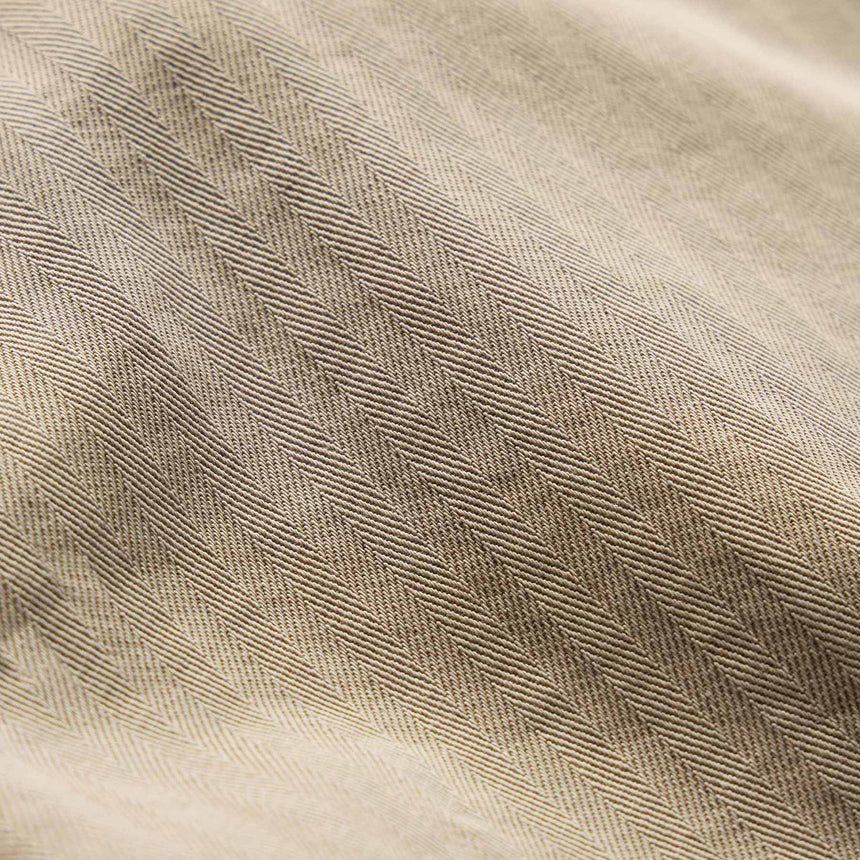 Herringbone Twill Trouser in Flax Pigment | James Perse Los Angeles