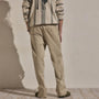 Herringbone Twill Trouser in Flax Pigment | James Perse Los Angeles