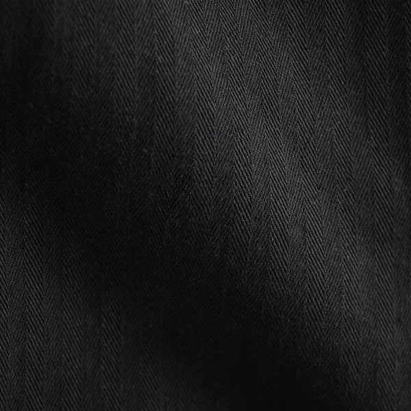 Herringbone Twill Utility Pant in Black | James Perse Los Angeles