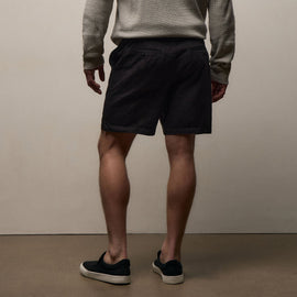 Herringbone Surplus Short in Black | James Perse Los Angeles