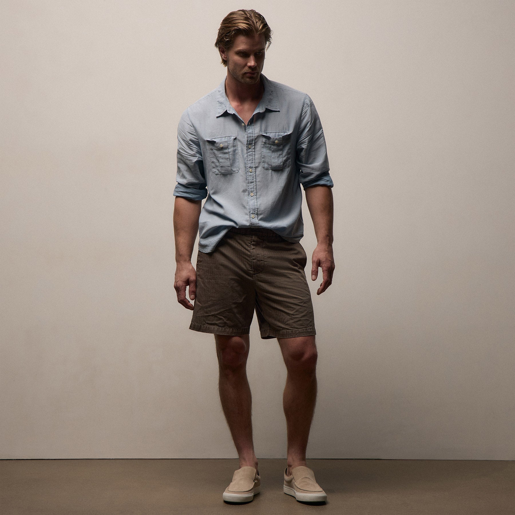 Herringbone Surplus Short from James Perse - $295