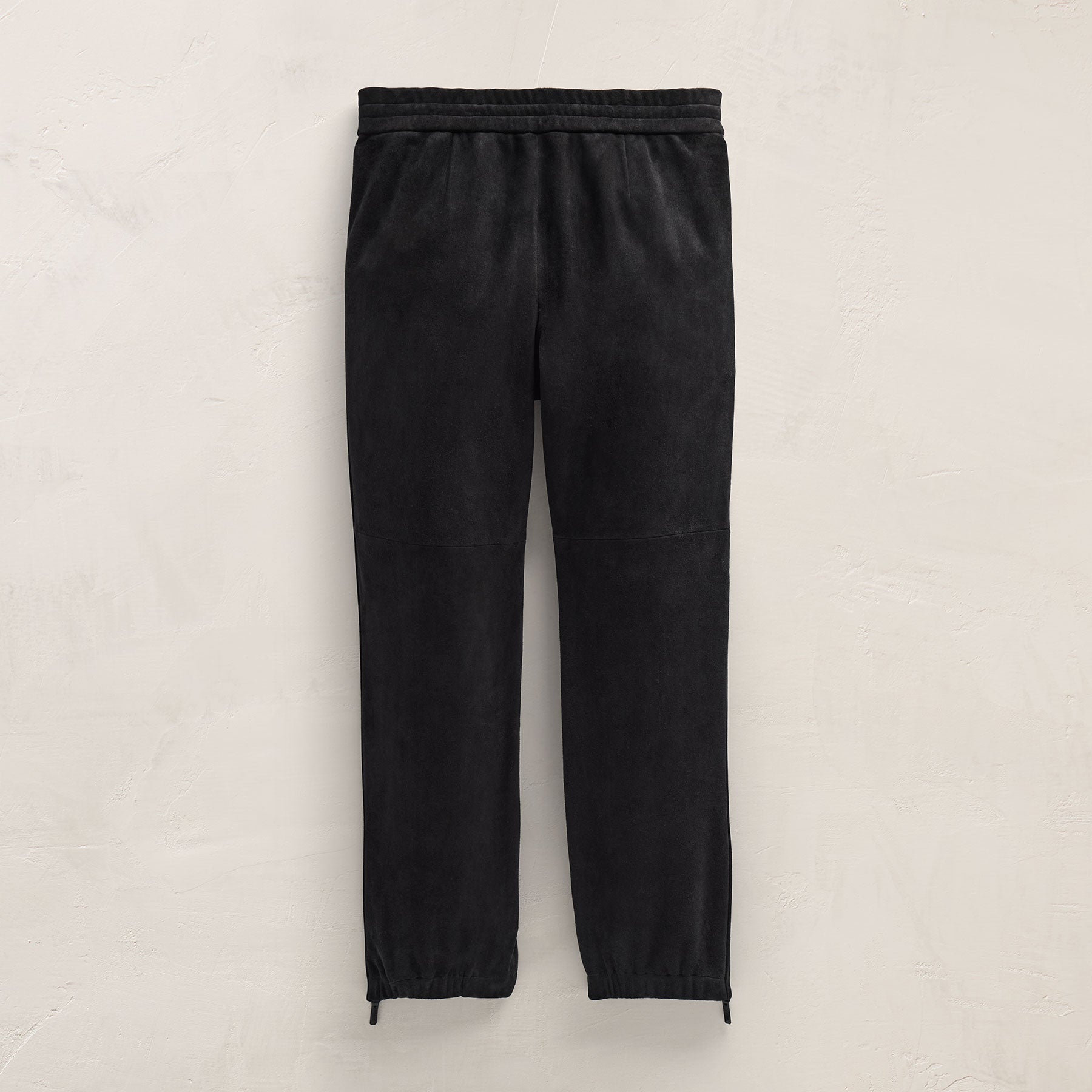 Suede Pant in Black | James Perse Los Angeles