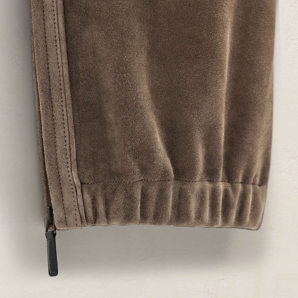 Suede Track Pant In Caribou | James Perse Los Angeles