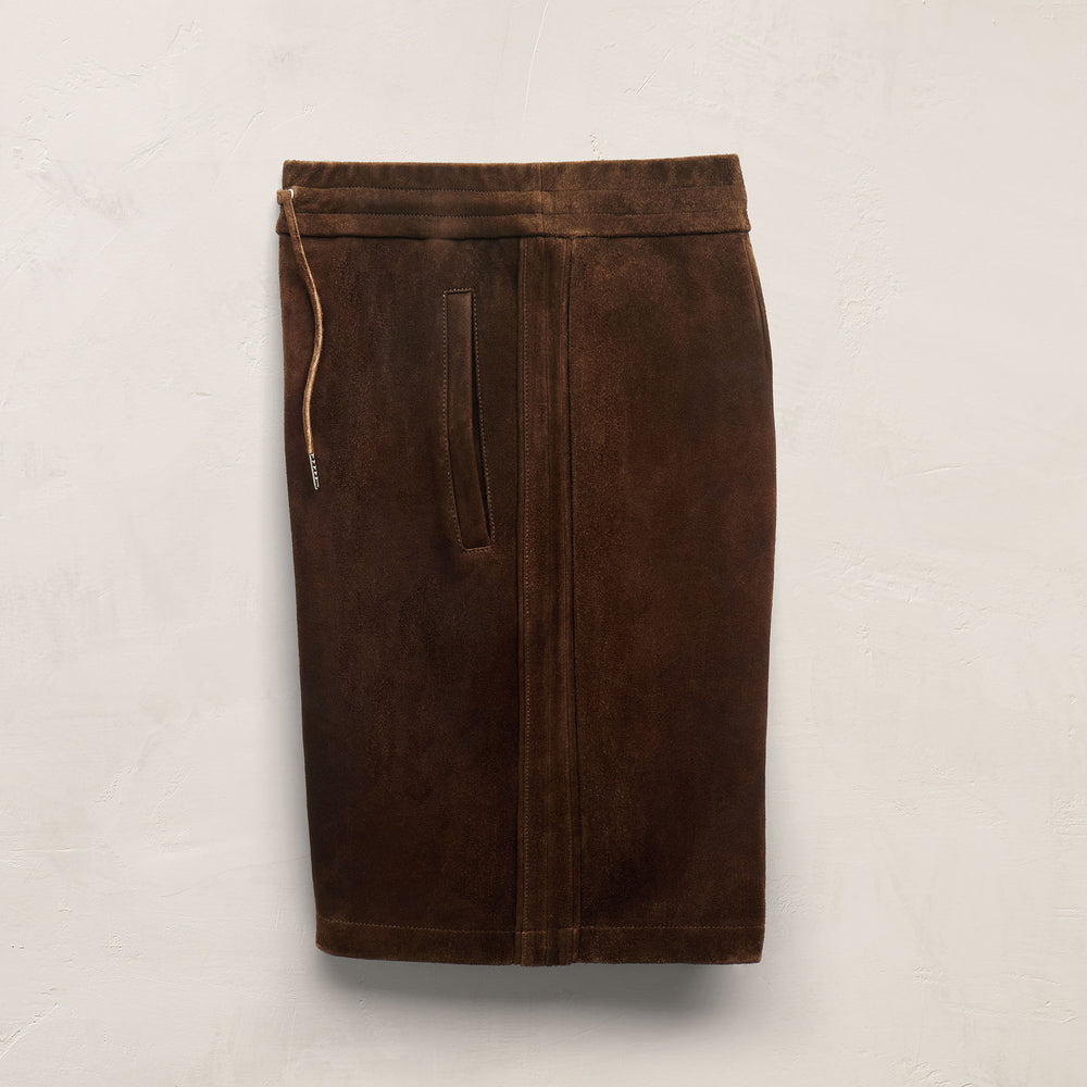 Suede Short - Bark