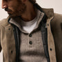 Suede Ranch Jacket in Caribou | James Perse Los Angeles