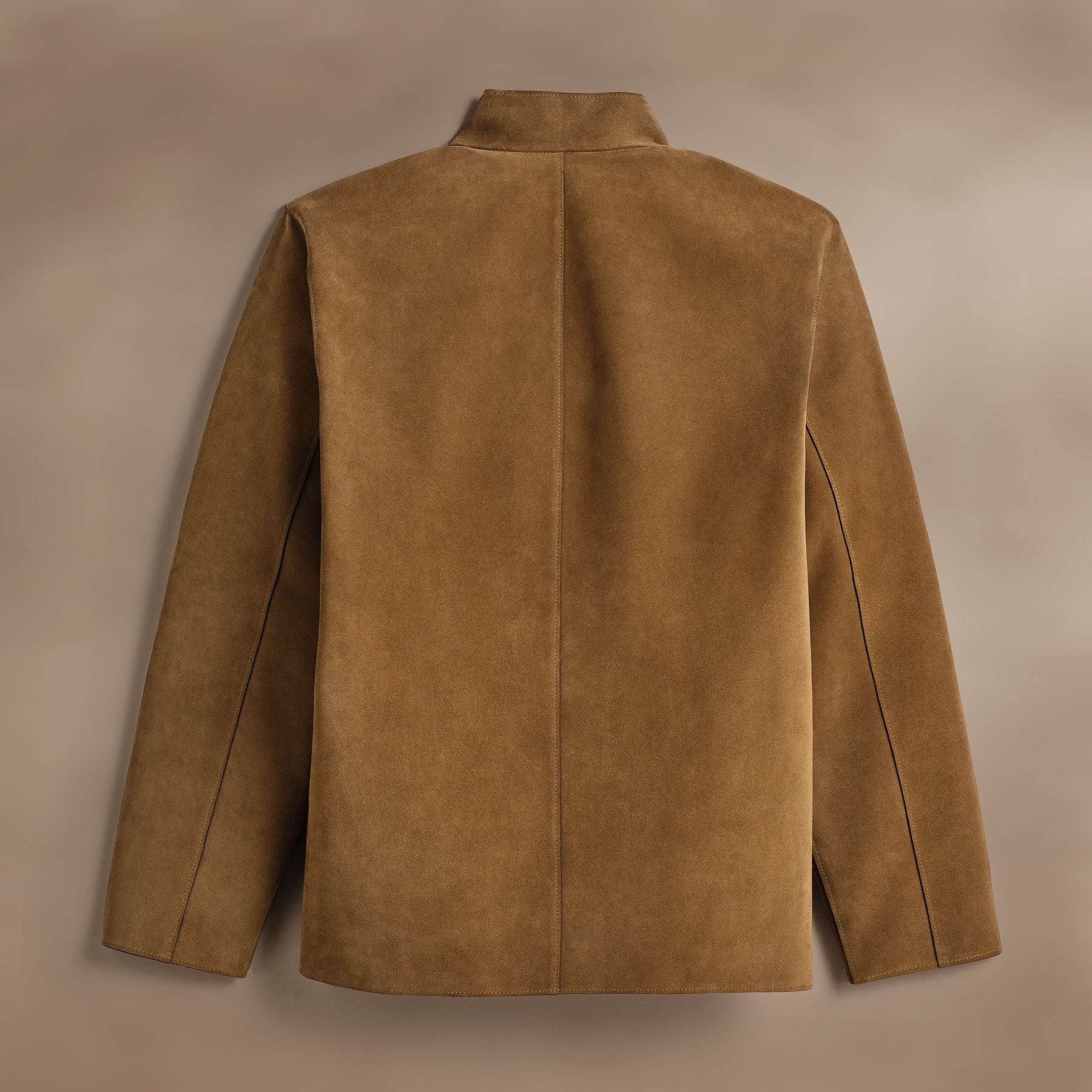 Suede Ranch Jacket in Tobacco | James Perse Los Angeles FLAT