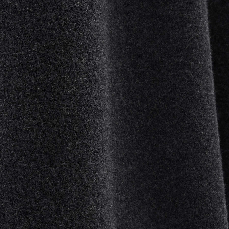 Hooded Poncho in Coal/Black | James Perse Los Angeles