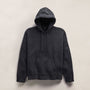 Oversized Hooded Sweater in Coal | James Perse Los Angeles FLAT