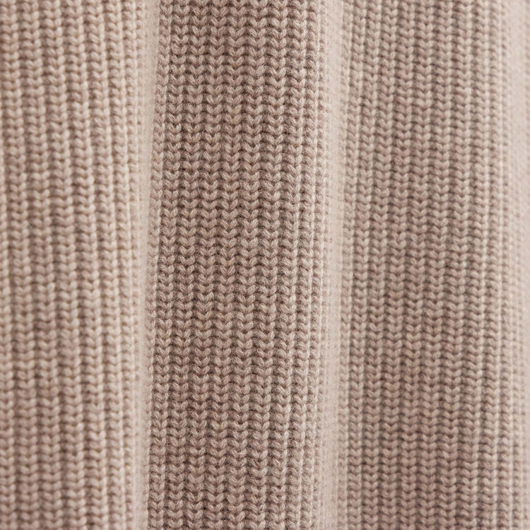 Oversized Hooded Sweater in Stone | James Perse Los Angeles