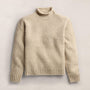 Donegal Funnel Neck Sweater in Oatmeal | James Perse Los Angeles