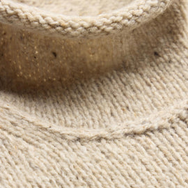 Donegal Funnel Neck Sweater in Oatmeal | James Perse Los Angeles