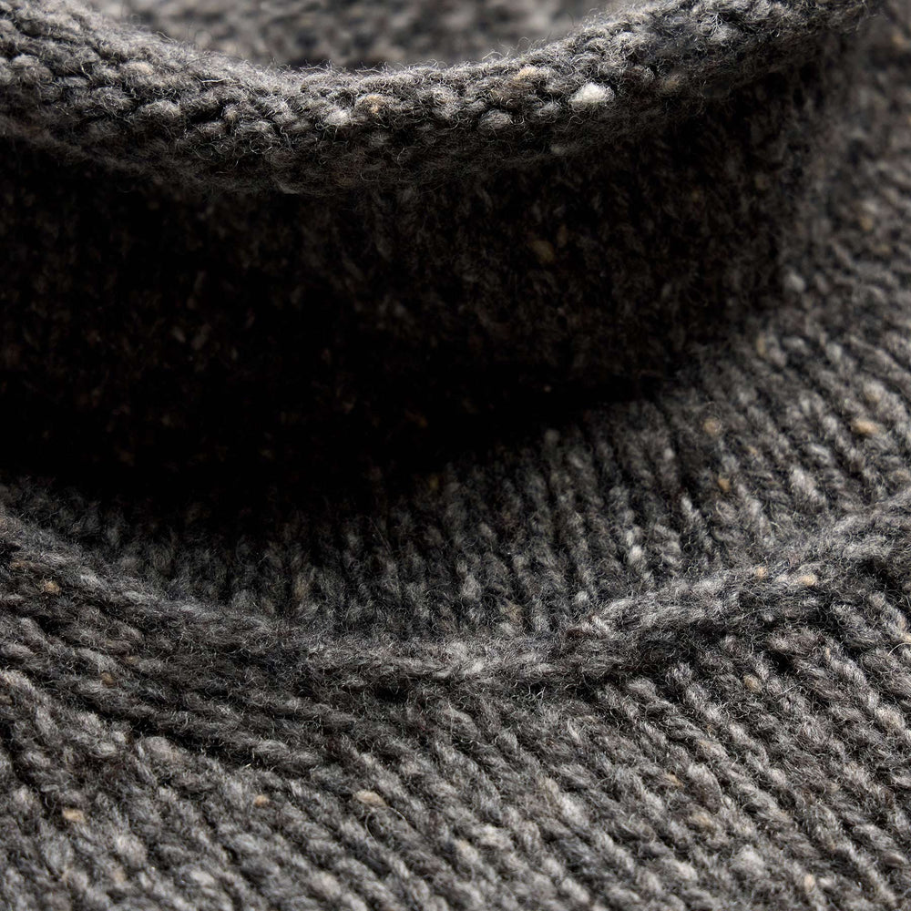 Donegal Funnel Neck Sweater in Truffle | James Perse Los Angeles