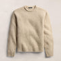 Heavy Exaggerated Crewneck in Oatmeal | James Perse Los Angeles