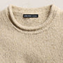 Heavy Exaggerated Crewneck in Oatmeal | James Perse Los Angeles