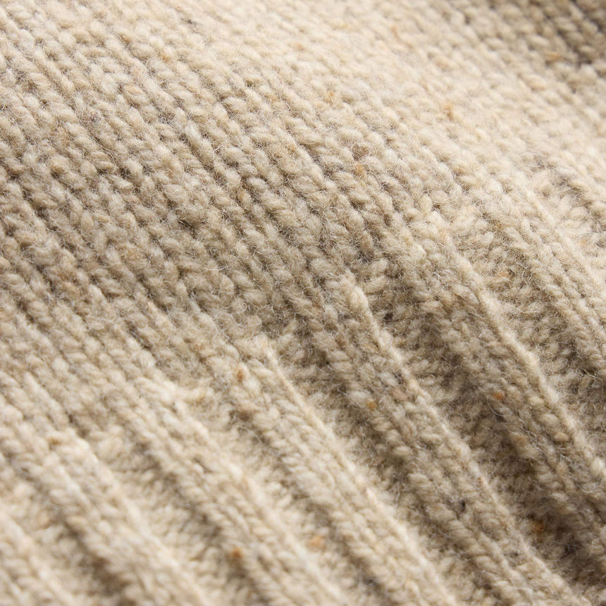 Heavy Exaggerated Crewneck in Oatmeal | James Perse Los Angeles