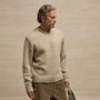 Heavy Exaggerated Crewneck in Oatmeal | James Perse Los Angeles