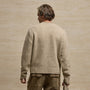 Heavy Exaggerated Crewneck in Oatmeal | James Perse Los Angeles