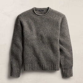 Heavy Exaggerated Crewneck in Truffle | James Perse Los Angeles