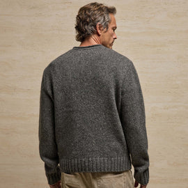Heavy Exaggerated Crewneck in Truffle | James Perse Los Angeles