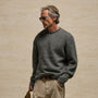 Heavy Exaggerated Crewneck in Truffle | James Perse Los Angeles