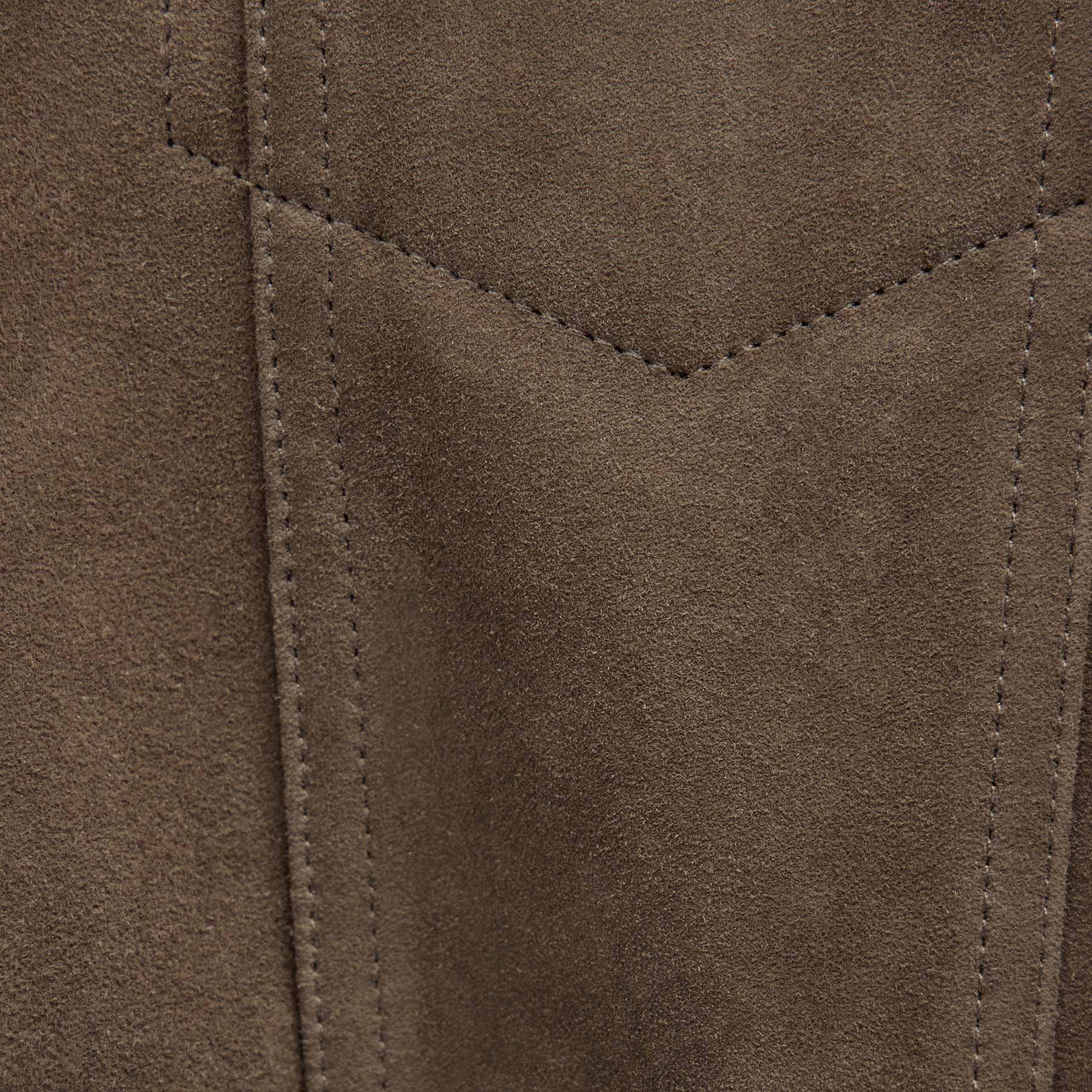Suede Trucker Jacket in Caribou | James Perse Los Angeles