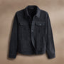 Suede Jean Jacket in Smokey Grey | James Perse Los Angeles