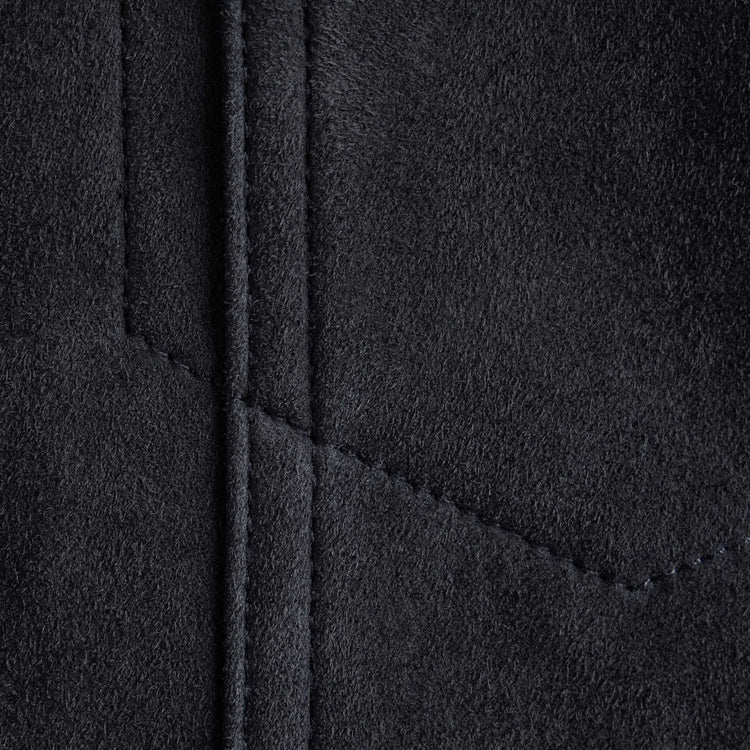 Suede Jean Jacket in Smokey Grey | James Perse Los Angeles