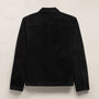 Suede Zip Front Coach Jacket - Black | James Perse Los Angeles