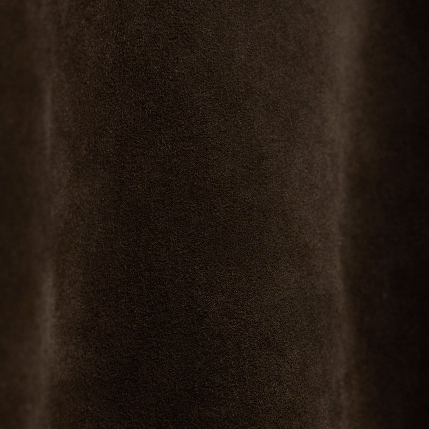 Suede Western Shirt - Bark | James Perse Los Angeles