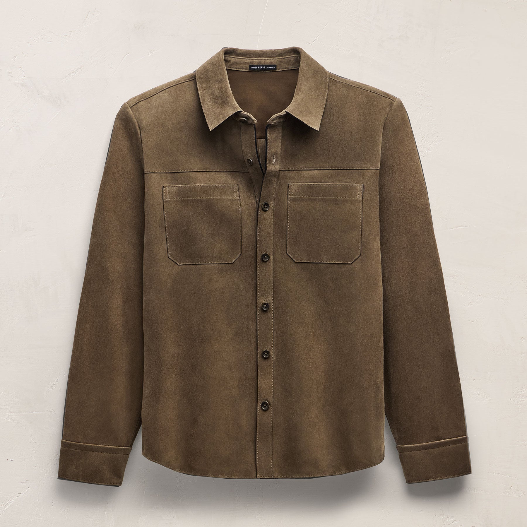 Suede Western Shirt - Coyote