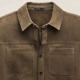 Suede Western Shirt - Coyote