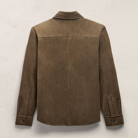 Suede Western Shirt - Coyote