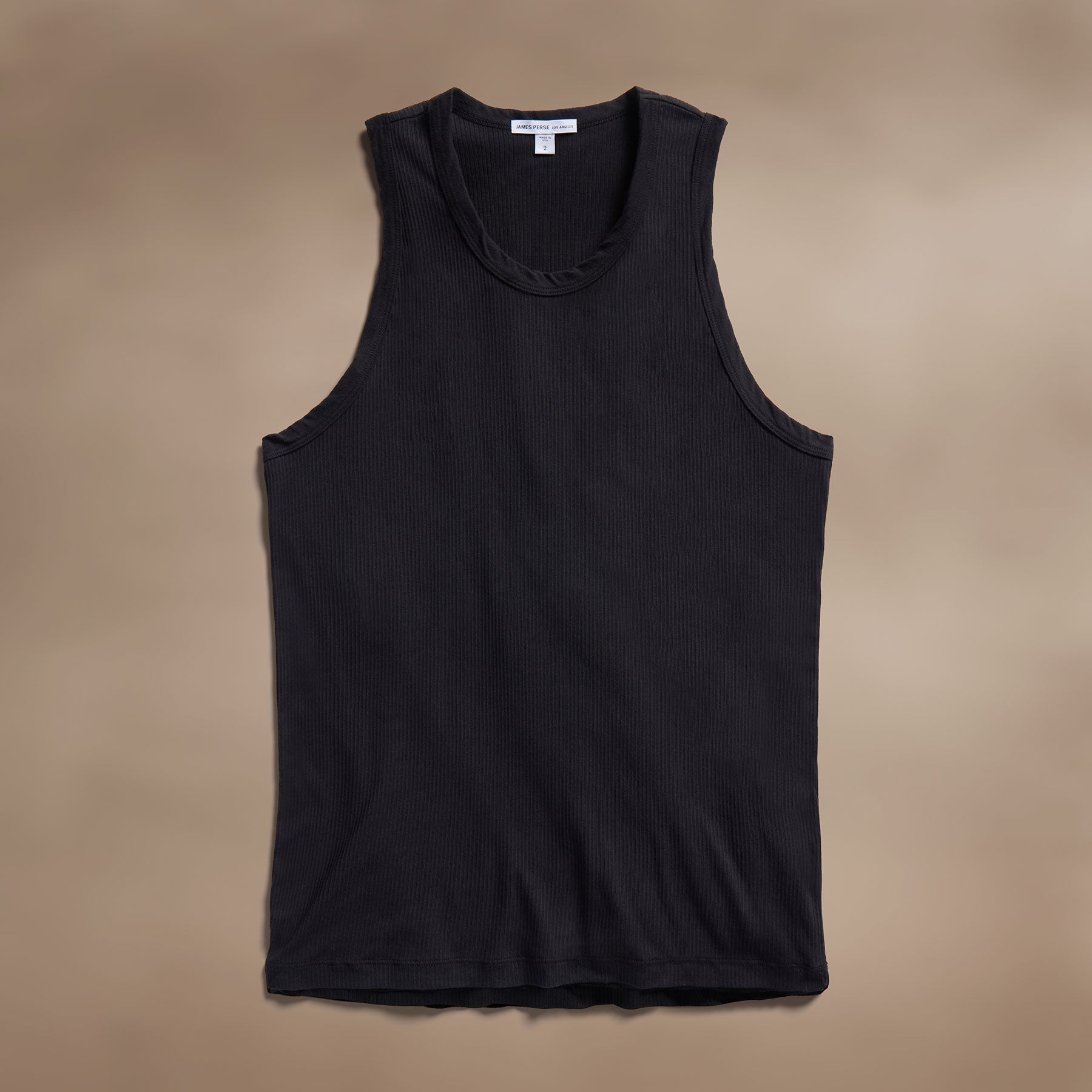 LA Skate Tank - Black | James Perse Los Angeles