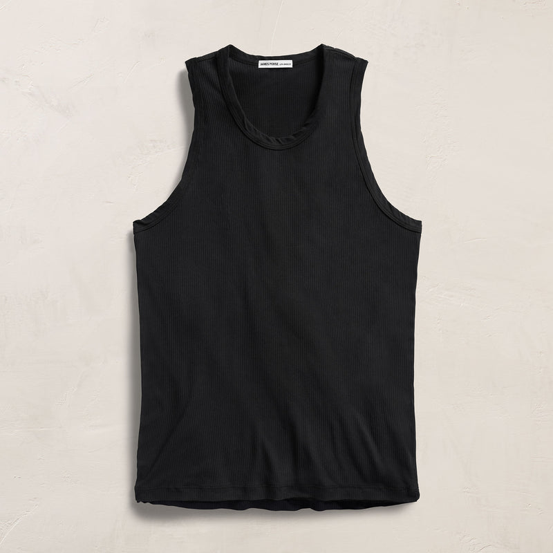 LA Skate Tank in Black | James Perse Los Angeles