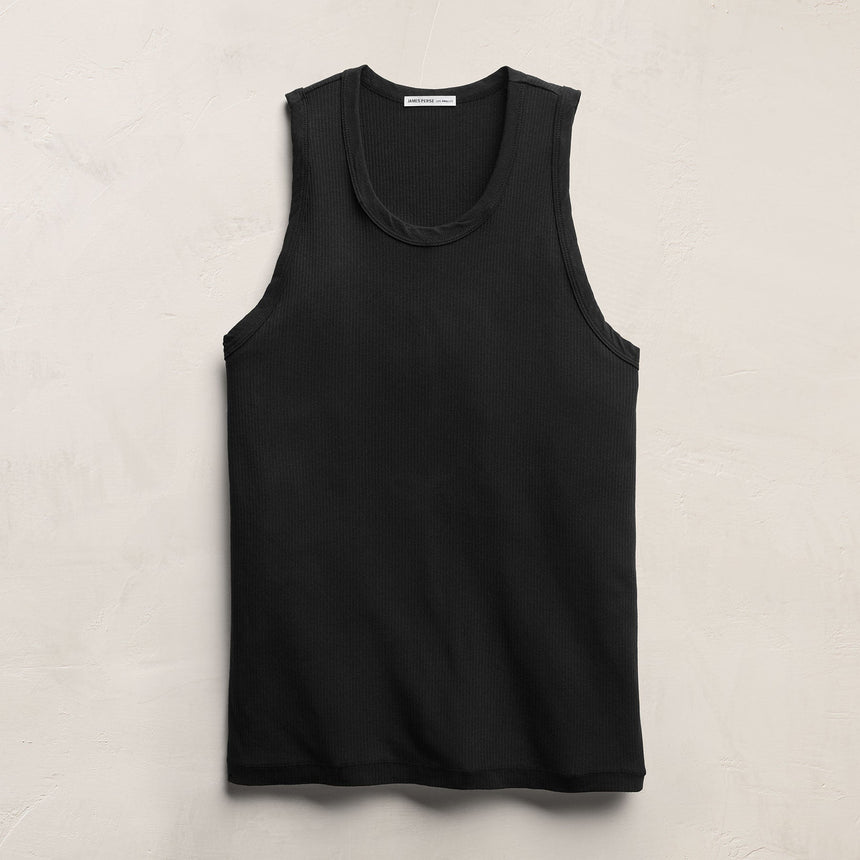 LA Skate Tank in Black | James Perse Los Angeles