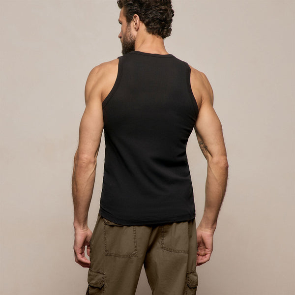 LA Skate Tank in Black | James Perse Los Angeles