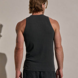 LA Skate Tank in Carbon Pigment | James Perse Los Angeles