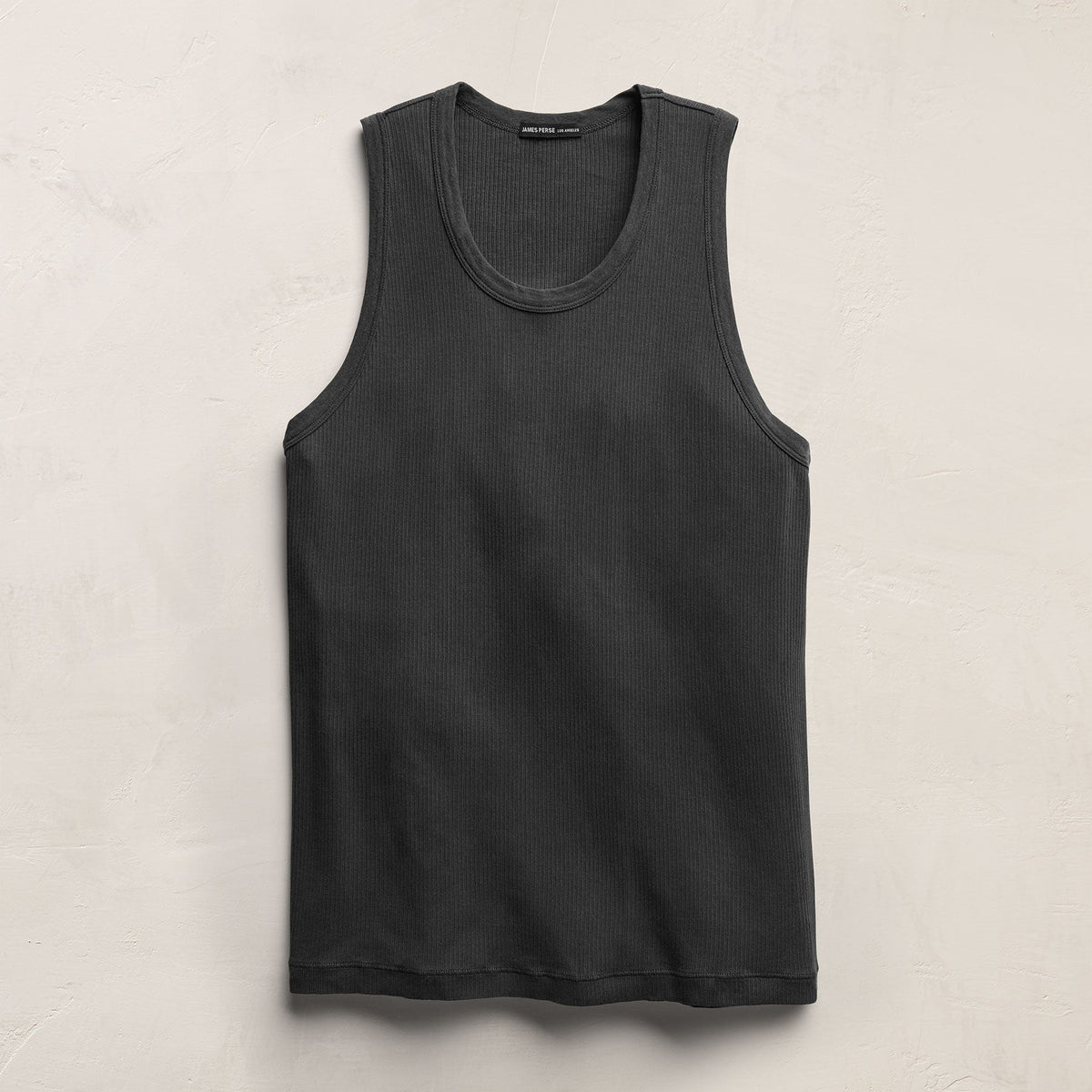LA Skate Tank in Carbon Pigment | James Perse Los Angeles