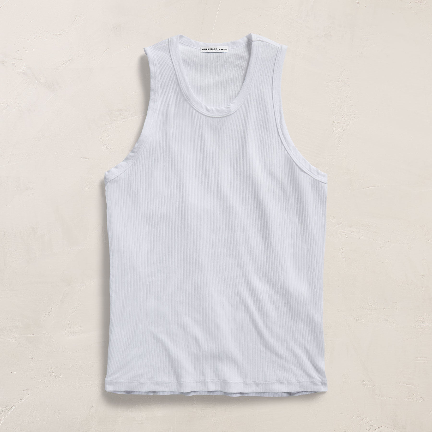 LA Skate Tank - White | James Perse Los Angeles