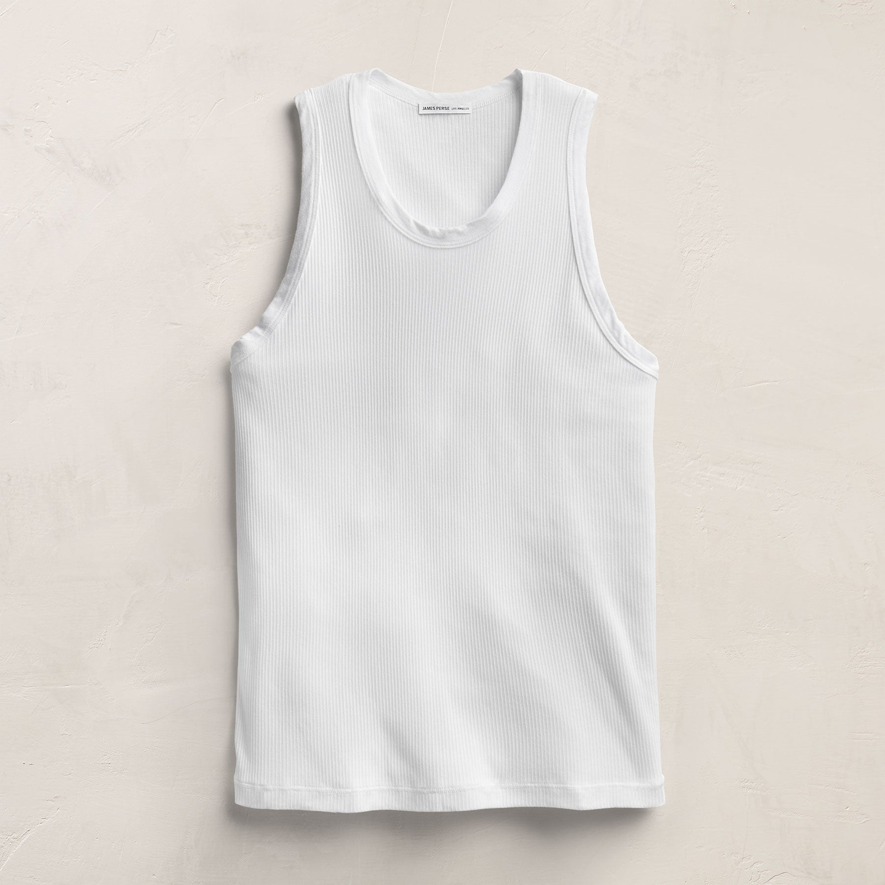 LA Skate Tank in White | James Perse Los Angeles