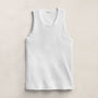 LA Skate Tank in White | James Perse Los Angeles
