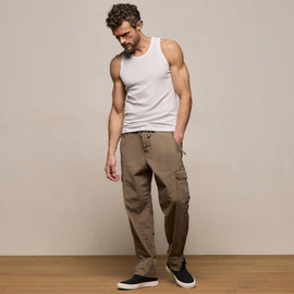 LA Skate Tank in White | James Perse Los Angeles