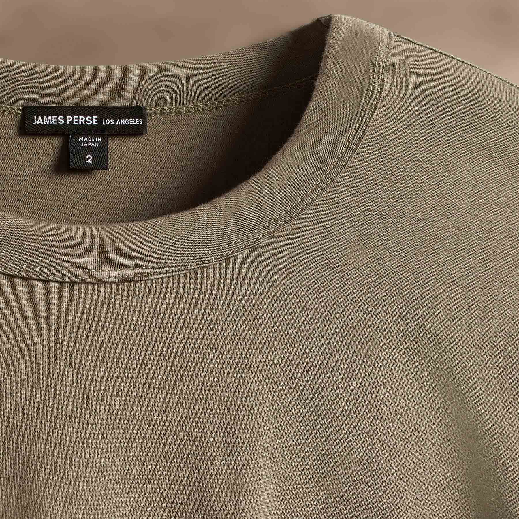 Long Sleeve Pocket Crew - Peet | James Perse Los Angeles