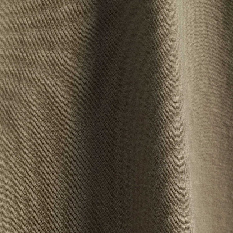 Long Sleeve Pocket Crew in Peet | James Perse Los Angeles