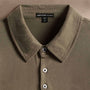 Long Sleeve Pocket Polo in Peet | James Perse Los Angeles
