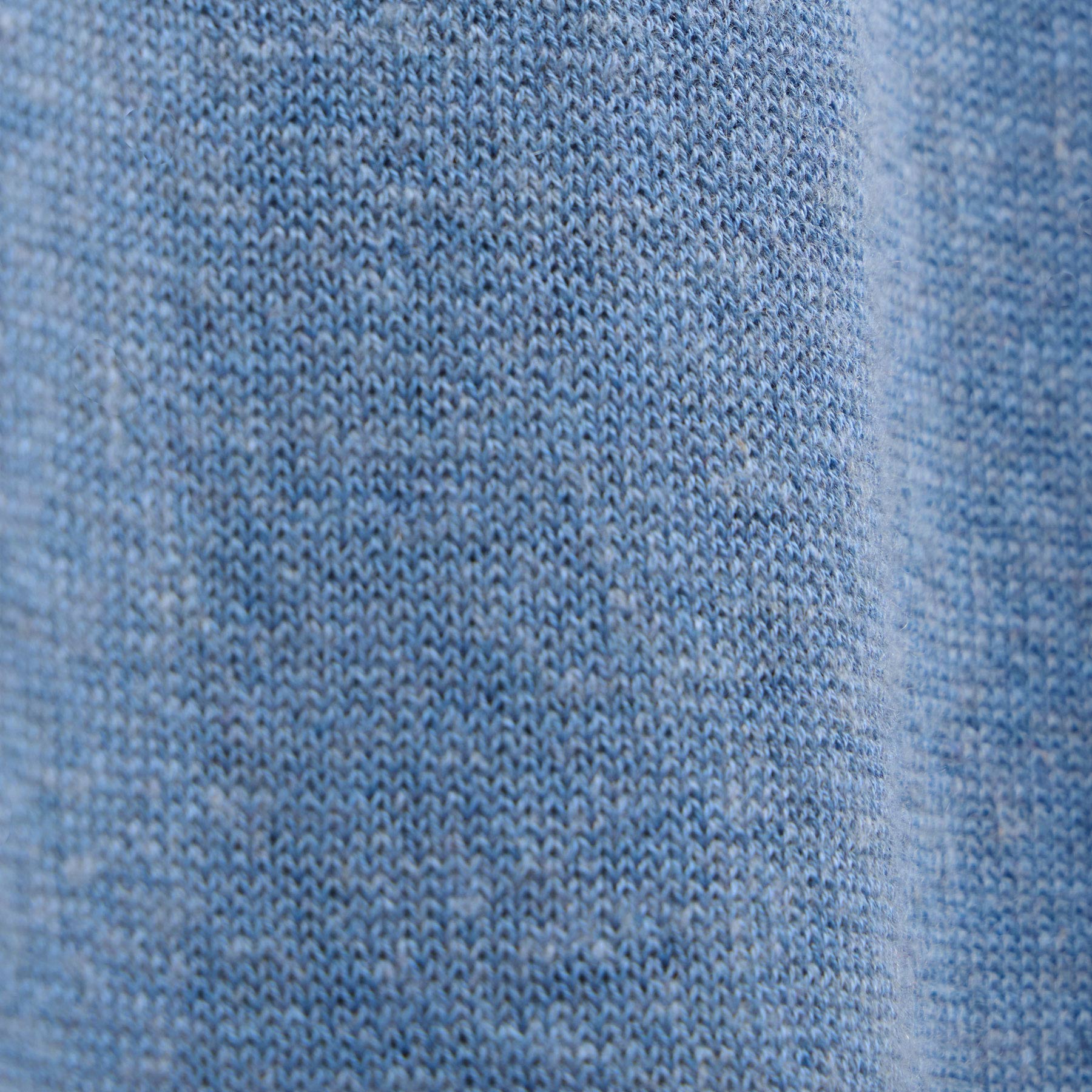 Organic Cotton Cashmere Polo in Denim | James Perse Los Angeles